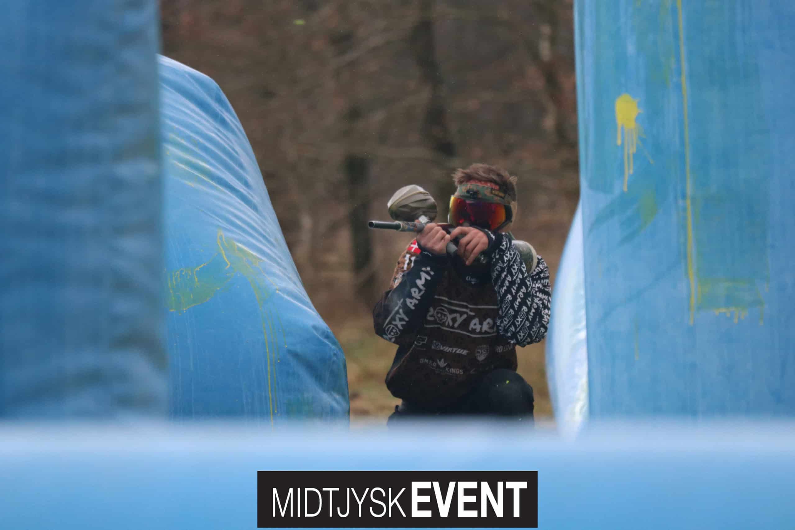 Paintball spiller med spejl glas