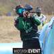 Paintball spiller bliver ramt